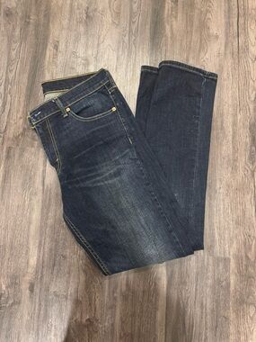 Levi's Dark Indigo Straight Jeans
